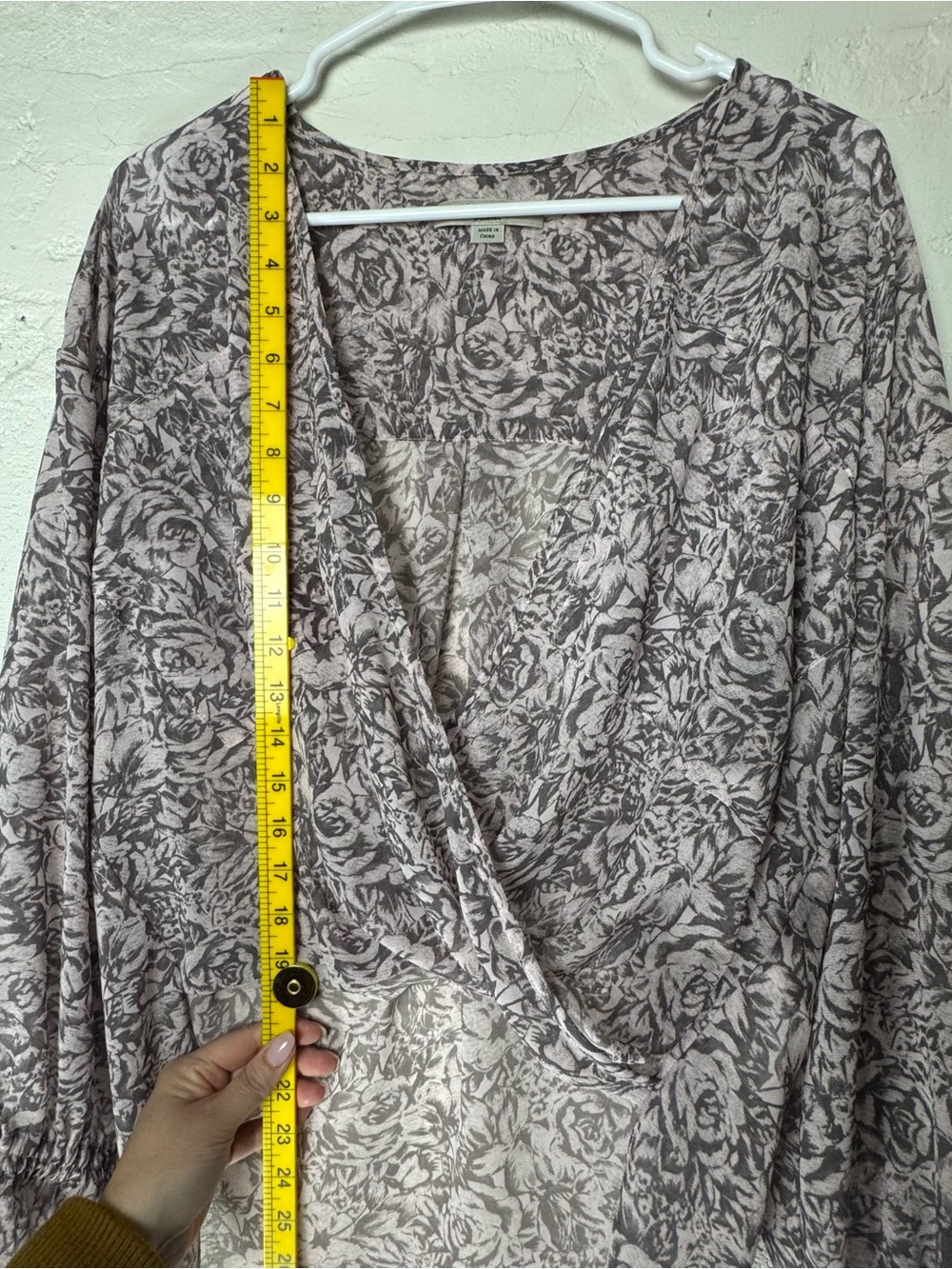 All Saints Penny Rosey Top Dusty Pink Size XS Flowy Chic Contemporary Chiffon - Picture 10 of 12